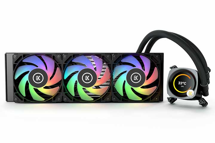 AORUS AIO Liquid Cooler, 360mm Radiator, 120*25mm*3 ARGB Fan