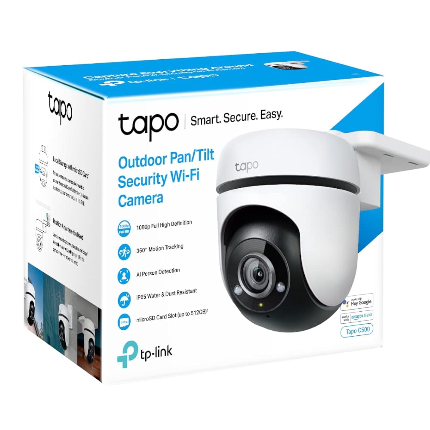 TP-LINK TAPO C500 OUTDOOR PAN/TILT 360° CAMERA