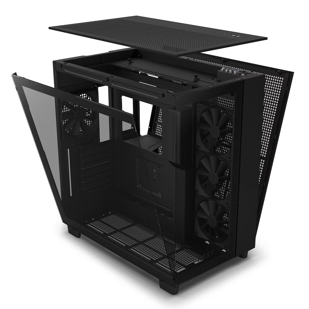 NZXT - H9 ELITE ATX PREMIUM DUAL-CHAMBER MID-TOWER - BLACK