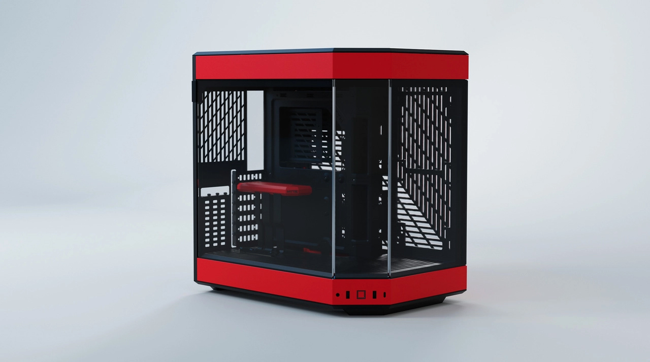 Hyte Y60 Premium Mid-tower - Red Edition 2022