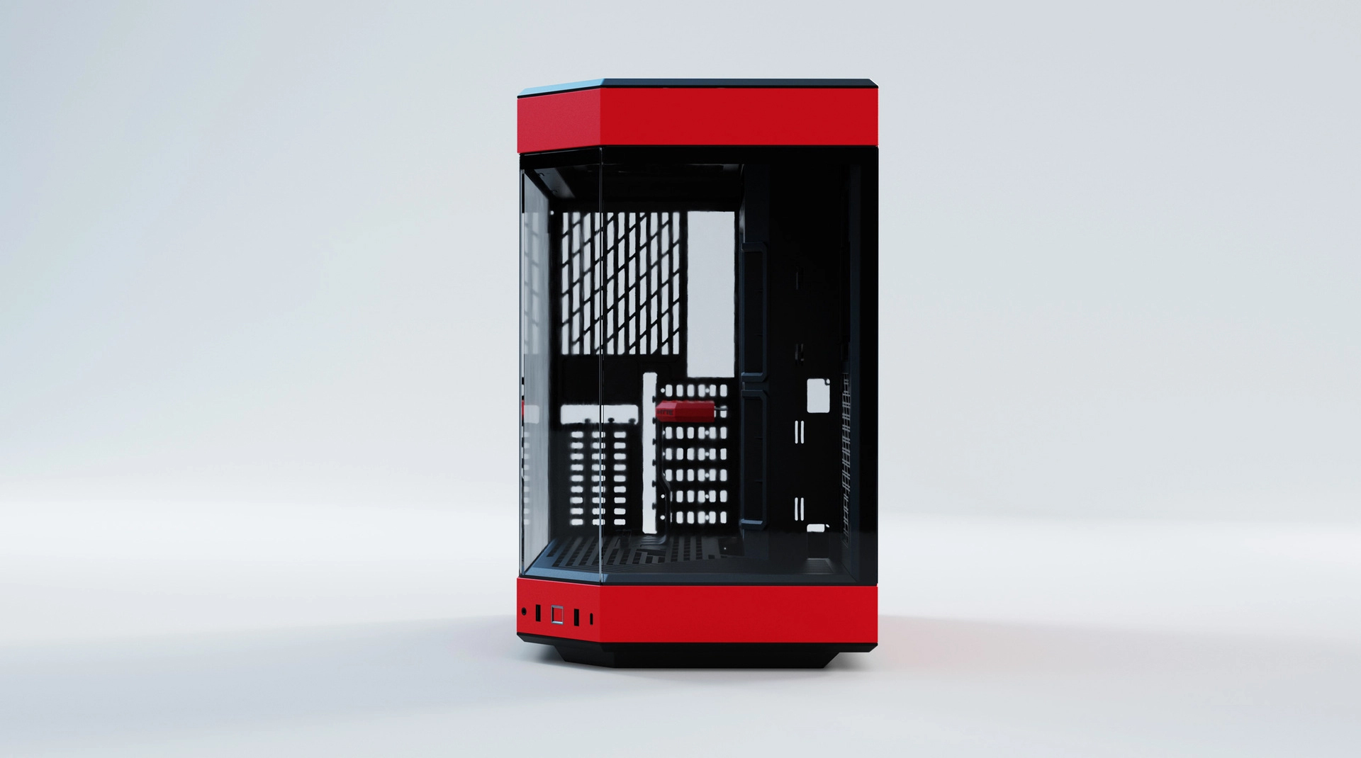 Hyte Y60 Premium Mid-tower - Red Edition 2022