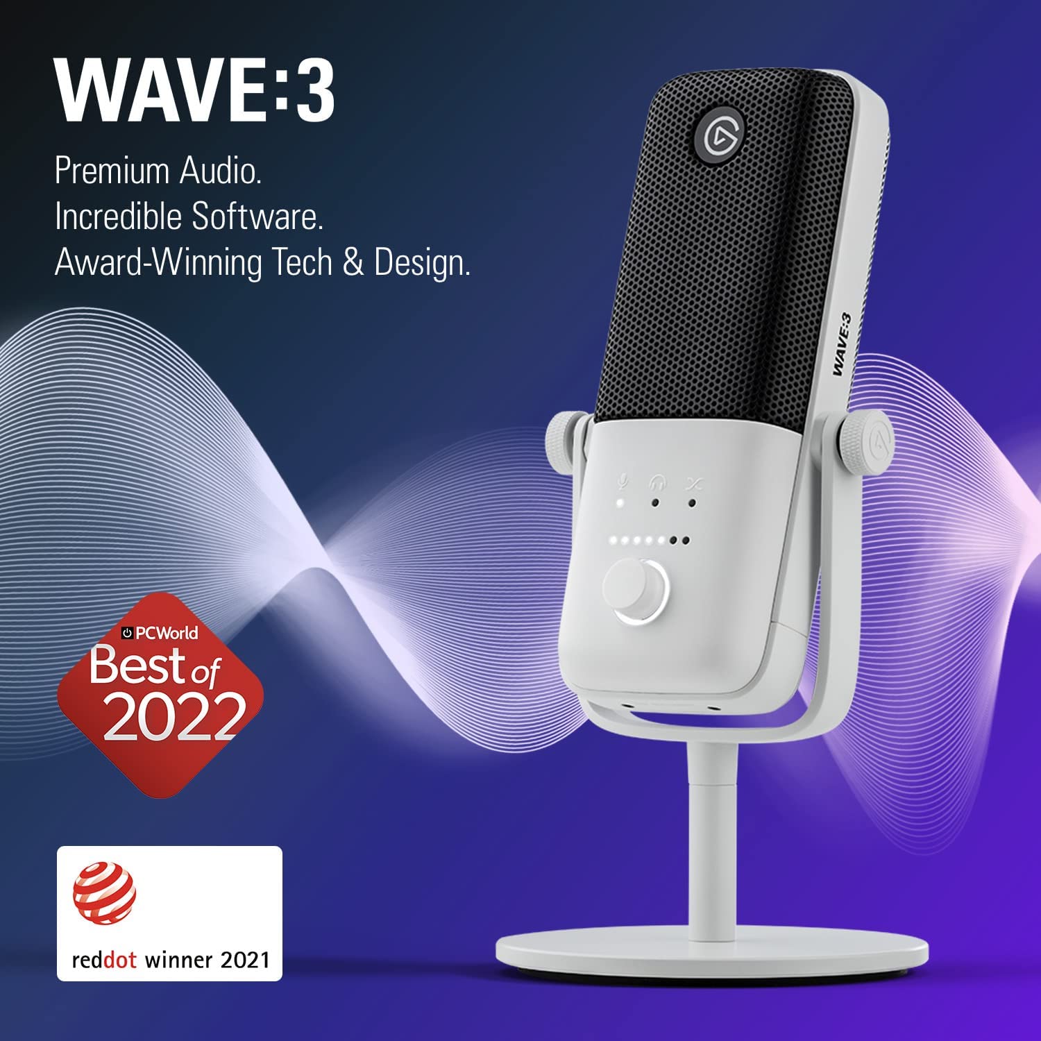 Elgato Wave 3 USB Condenser Microphone