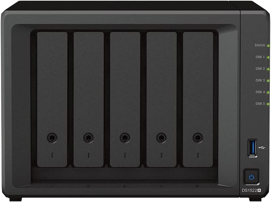 SYNOLOGY 5-BAY DISKSTATION DS1522+ (DISKLESS)