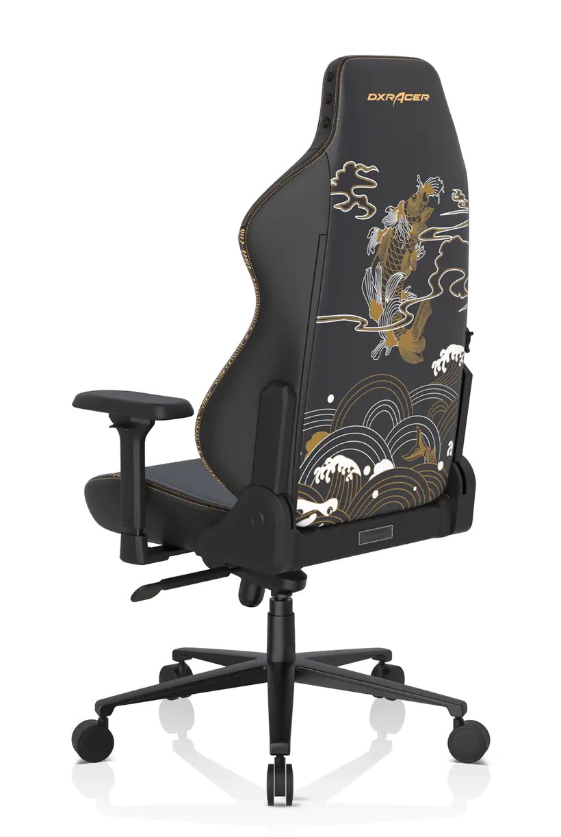 DXRACER CRAFT PRO SERIES KOI FISH BLACK GAMING CHAIR