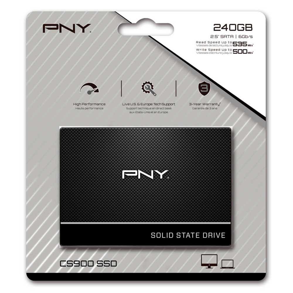 PNY CS900 240GB Internal SSD 2.5