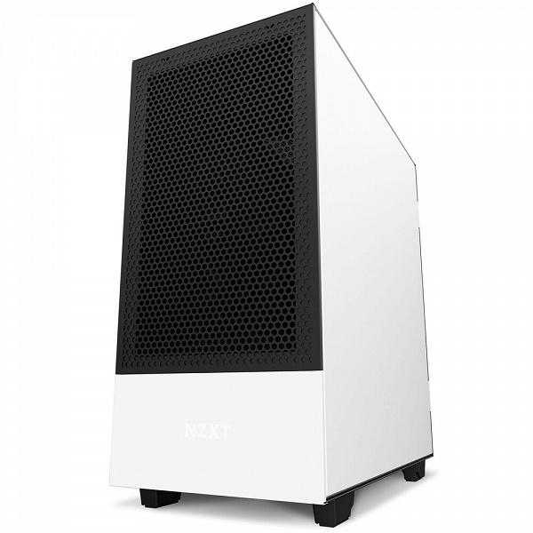 NZXT H510 FLOW MATTE WHITE - Compact Mid-tower