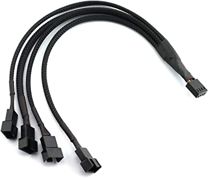 1 to 4-Way 4-Pin Fan Splitter Cable